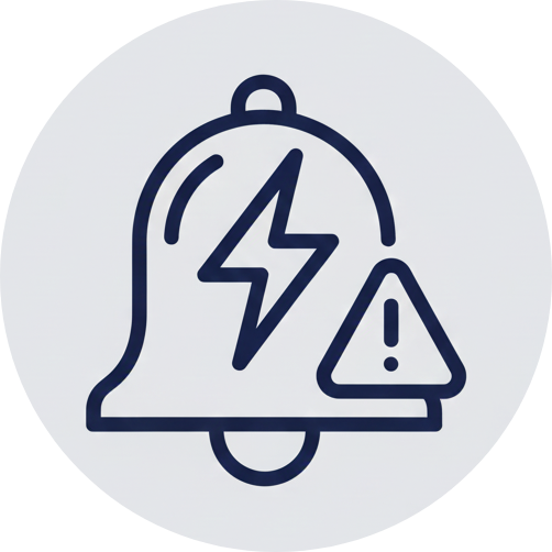 Symbolbild Systemüberwachung - Alerts