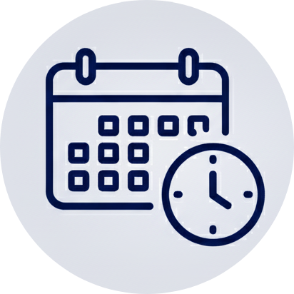 Symbolbild Zeiterfassung und Payroll-Vorbereitung